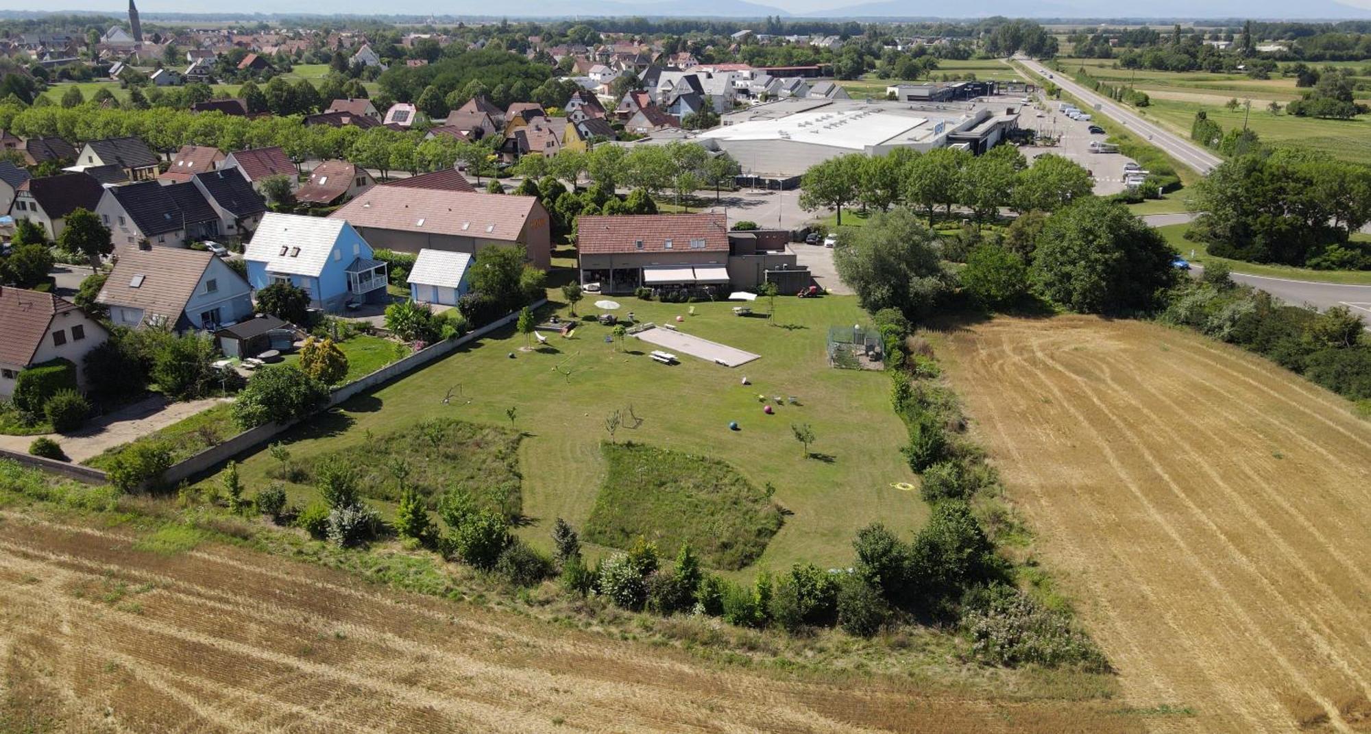 Les Loges Du Ried - Studios & Appartements Proche Europapark Marckolsheim Exteriör bild